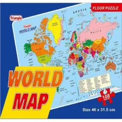Wooden World Map 3d Wall As Base, Material Wood