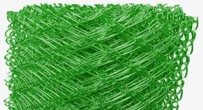 Diamond PVC Coated Garden Fencing Net, 5 Feet, Frame Finishing PVC Coated