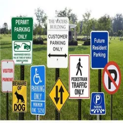 No Parking Floor Stand, Shape Square