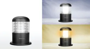 Bollard Garden Light, Power Solar-Powered