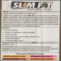 Elements Melt Fat, Form Powder