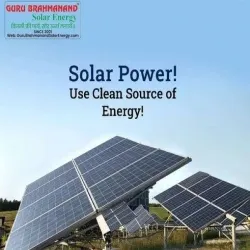 Solar Power Plant, Operating Voltage 24 V