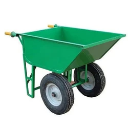 Space Line Mild Steel Industrial Wheel Barrow Trolley