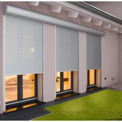 Easy To Use High Wind Resistance Galvalume Rolling Shutter