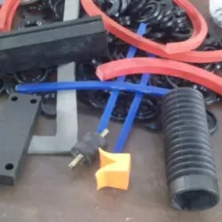 Rubber Parts, Finishing Polished