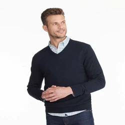 Modern Fancy Warm Comfortable Mens Sweaters V Neck
