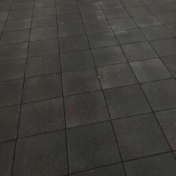 Rubber Tiles Floor High-Quality Water Resistant Tiles