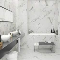 White Ceramic Bathroom Wall Tiles