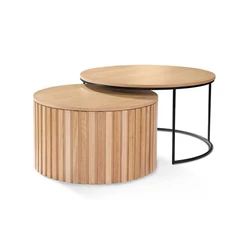 Wood Nested Coffee Table