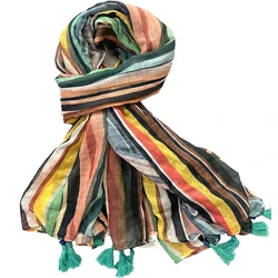 Digital Soft Cotton Printed Scarf