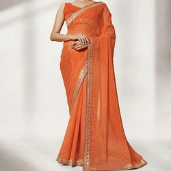 Womens Georgette Saree