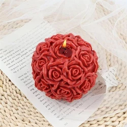 Rose Red Candle