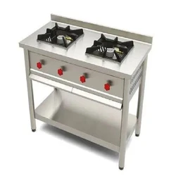Double Burner Cooking Range