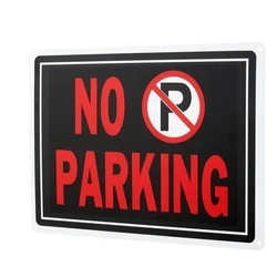 No Parking Sign Board