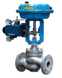 Pneumatic regulating Single-Seat metal globe valve
