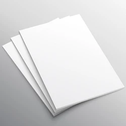 A4 Sublimation Paper, Both side coated, rectangle shape