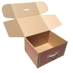Die Cut Printed Corrugated Box, Precision cut layout