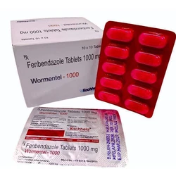 Fenbendazole 1000 Mg Tablet, High-dose dewormer
