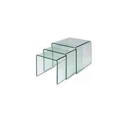 Transparent Bent Glass