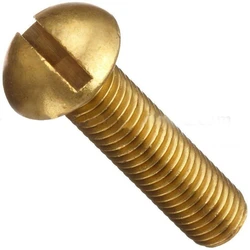 Round Brass Screws