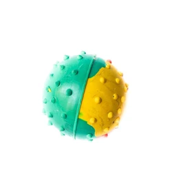 Rubber Musical Ball Dog Toy