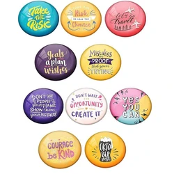 Magnetic Multicolour button Badges