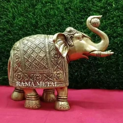 Metal Elephant Statue