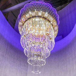 Colour Crystal Chandelier
