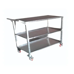 Silver Steel Trolleys