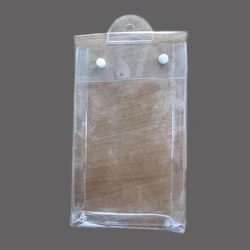 Pvc Button Pouch