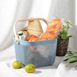 Metal Handle Basket