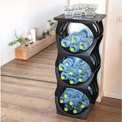 Bottle Storage Rack, Easy to maintain, foldable