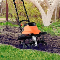 Garden Power Tiller, Robust two stroke gasoline engine