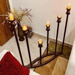 Metal Decorative Candle Holder
