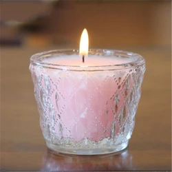 Glass Decorative Candle