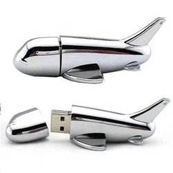 Airplane Shape Pen Drive Gift Box Aircraft USB Stick
