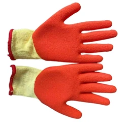 Hand Rubber Coated Gloves