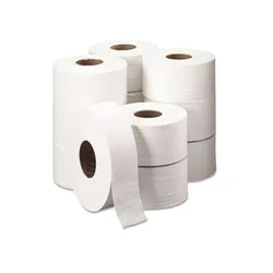 Jumbo Roll Tissue, White or unbleached color types