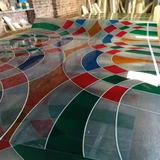 Polished Transparent Fiber Sheet, high protective