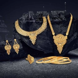 Gold Artificial Jewelry Set