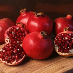 Red Fresh Pomegranate
