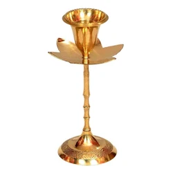 Indian Traditional Brass Candle Stand Holder Distributor
