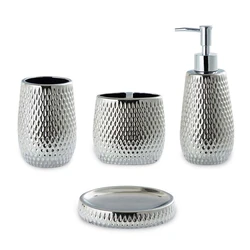 Bathroom Silver Accessories
