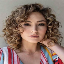 Curly Short Hair