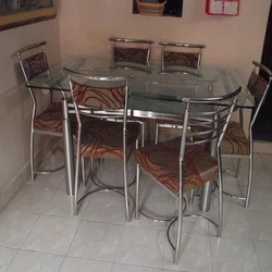 Stainless Steel Dining Table
