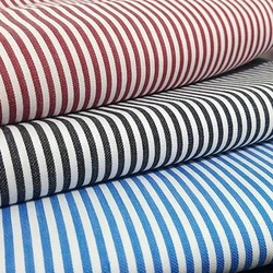 Men's Stripes 100% Pure Cotton Fabric Latest Collection