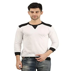Multicolor Cotton T Shirt Long Sleeve Stylish Tshirts