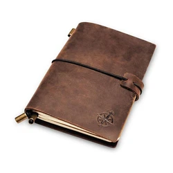 Refillable Leather Journal
