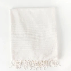 Plain Cotton Throw