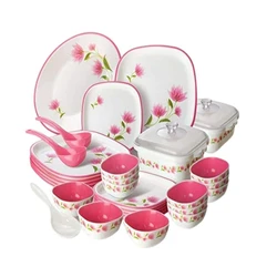 Square Porcelain Dinner Set